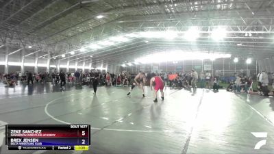 228-243 lbs Round 2 - Koby Johnson, Utah vs Trace Thompson, Utah