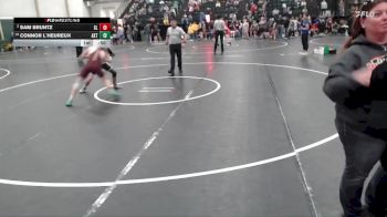 132 lbs Cons. Round 2 - Sam Bruntz, Silver Lake vs Connor L`Heureux, Axtell