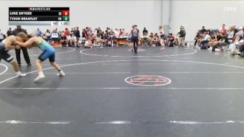 165 lbs Round 3 (6 Team) - Luke Snyder, Dayton Bandits vs Tyson Brantley, Refinery Wrestling