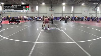 133 lbs Semifinal - Wyatt Magolski, Wisconsin-La Crosse vs Jayden Rael, Cornell College