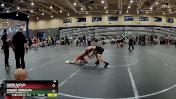 88 lbs Round 4 (8 Team) - Aiden Garcia, Rough House vs Parker Workman, Burnett Trained WC