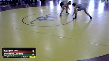 120 lbs Round 4 (8 Team) - Rykan Hacking, Uintah vs Ryden Ewell (Emery), Snow Canyon