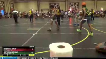 125 lbs Round 1 (6 Team) - Gryffin Alfalla, Revival Aqua vs Carnell Davis, Team Alien