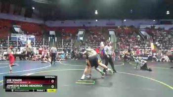 170 lbs Semis & 1st Wrestleback (8 Team) - Jameson Beebe-Hendrickson, Pine River vs Joe Sower, Belding Black Knights