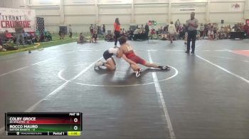 120 lbs Round 3 (10 Team) - Rocco Mauro, Dayton Bandits vs Colby Groce, 84 Athletes