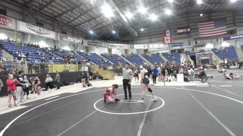 145 lbs Quarterfinal - Aubri Sanchez, No Team vs Isabella Medrud, Great Falls Bison