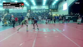 133 lbs Champ. Round 3 - Ethan Vannostrand, Apprentice School vs Cory Moten, Brewton-Parker (GA)