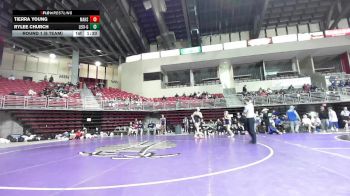 145 lbs Round 1 (6 Team) - Rylee Church, Lexington vs Tierra Young, Manhattan HS