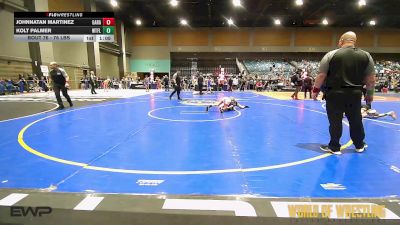 76 lbs 3rd Place - Johnnatan Martinez, Garage Crew vs Kolt Palmer, Well Trained