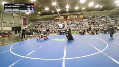 50 kg Cons. Sub-rd Of 32 - Audrey Swiderek, Menlo Wrestling Club vs Annalise Maralit, Vision Wrestling
