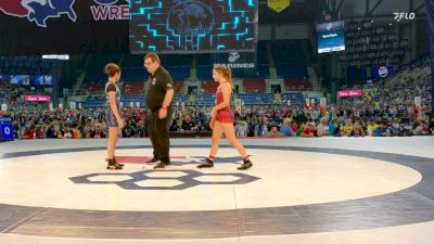 120 lbs Champ. Rd Of 64 - Savannah Belmonte, CA vs Abigail Gonzalez, FL