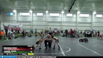 48-52 lbs Round 1 - Brandon Prive, Jacket Wrestling Club vs Gabriel Vanek, Streetsboro