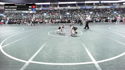 78 lbs Round Of 16 - Pax Laughlin, Seneca vs Bexton Timm, Moyer Elite