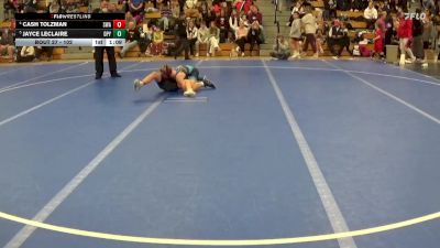 102 lbs Quarterfinal - Cash Tolzman, Summit Wrestling Academy vs Jayce LeClaire, De Pere Youth