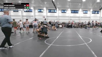 190 lbs Round 5 (6 Team) - Emery Johnson, Freakztyle Wrestling vs Kyler Crooks, St. Paris Graham