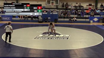 141 lbs Maddox Atkins, Central Baptist (Ark.) vs Caleb Peralta, Benedictine College