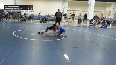 95 lbs Semifinal - Nelson Villafane, PA vs Marcarlo Mannello, NY