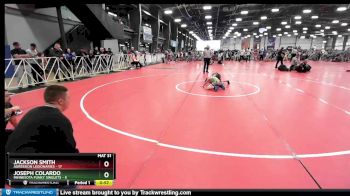 72 lbs Rd# 7- 10:45am Saturday Final Pool - Jackson Smith, Agression Legionaries vs Joseph Colardo, Minnesota Funky Singlets