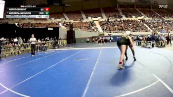 152-D1 Champ. Round 1 - Addyson Hunt, Gilbert High School vs Aundrea Johnson, Sunrise Mountain