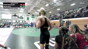 106 lbs Quarterfinals (8 Team) - Braylon Schell, Watertown vs Isaac Weerheim, Brandon Valley