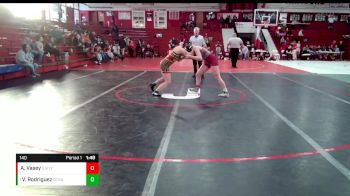 140 lbs 1st Place Match - Valeria Rodriguez, Schaumburg (H.S.) vs Anna Vasey, Tolono (Unity)
