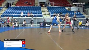 170 lbs Cons 32 #2 - Gavin Osterhaus, Minnesota vs Adrien Cramer, Illinois