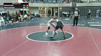 152 lbs Semis & 1st Wrestleback (8 Team) - Nikolas Gray, Wellington, FL vs Noah Calhoun, Owatonna, MN