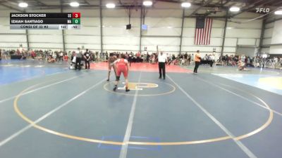 126 lbs Consi Of 32 #2 - Jackson Stocker, SC vs Izaiah Santiago, MA