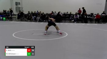 106 lbs Round 4 (6 Team) - Will Attickson, Oklahoma Black Ops vs Ezekiel Witt, Kansas Marshals