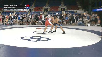 138 lbs Cons. Rd Of 32 - Jonas Rebstock, Louisiana vs Noah Wuthnow, Kansas