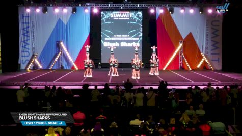 Cheer Sport Sharks Newfoundland - Blush Sharks [2025 L1 Youth - Small - A Day 2] 2025 The Youth Summit