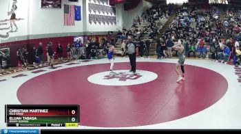 106 lbs Quarterfinal - Elijah Tabasa, Bishop Gorman vs Christian Martinez, Palo Verde