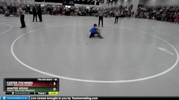 96 lbs Champ. Round 2 - Hunter Houle, Pursuit Wrestling Minnesota vs Carter Pochinski, Sebolt Wrestling Academy