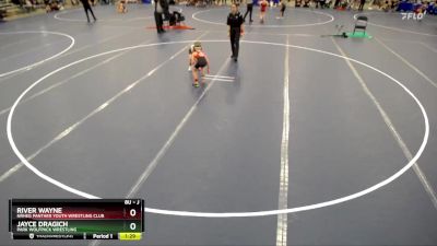 Cons. Semi - Jayce Dragich, Park Wolfpack Wrestling vs River Wayne, NRHEG Panther Youth Wrestling Club