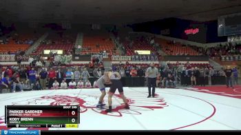 175 lbs Semifinal - Parker Gardner, Lindsborg-Smoky Valley vs Kody Brenn, Winfield