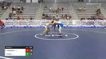 132 lbs Prelims - Garrett Stebleton, Mid Michigan Gang vs Travis Green, Los Luchadores