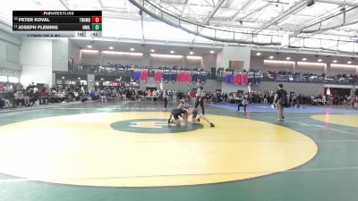 113 lbs Consi Of 8 #2 - Peter Koval, Trumbull vs Joseph Fleming, New Milford