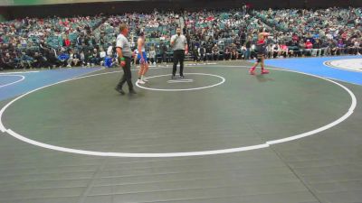 132 lbs Consi Of 32 #1 - Cruz Anderson, Grantsville vs Sebastian Kauh, Tamalpais