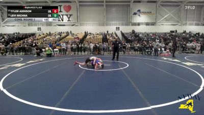 106 lbs Cons. Round 3 - Levi Michna, Club Not Listed vs Tyler Addison, Club Not Listed