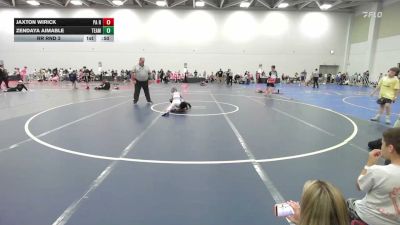 52 lbs Rr Rnd 3 - Jaxton Wirick, PA Revival - EL vs Zendaya Aimable, Team Diamond Fish - EL