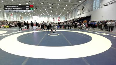 63 lbs Cons. Round 3 - Omari Bennett, Olde North Wrestling Academy vs Thomas Patterson, Webster Thomas Wrestling Club