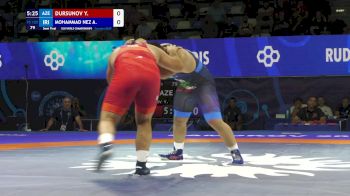 125 kg 1/2 Final - Yusif Dursunov, Azerbaijan vs Abolfazl Mohammad Nezhad, Iran
