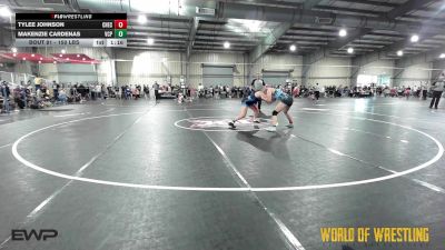 150 lbs Quarterfinal - Tylee Johnson, Checotah Matcats vs Makenzie Cardenas, Valiant Prep
