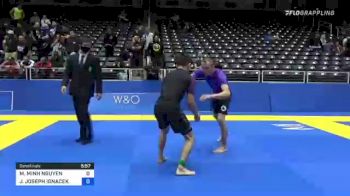 MICHAEL MINH NGUYEN vs JASON JOSEPH IGNACEK 2021 World IBJJF Jiu-Jitsu No-Gi Championship