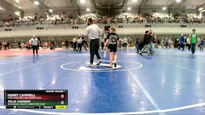 100A Champ. Round 1 - Atticus Rodgers, Odessa Youth Wrestling Club vs Owen Dias, Missouri