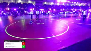 69 lbs Quarterfinal - Jarron Beltran, SunnySide WC vs Jaegar RomanNose, Prodigy Elite