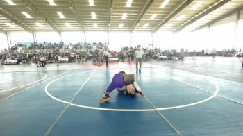 123 lbs Consi Of 8 #2 - Tristan Silver, Kirtland Broncos vs Carson Brown, West Amarillo Rino WC