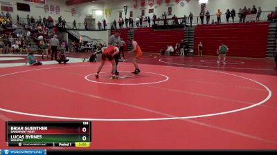 138 lbs Cons. Round 3 - Lucas Byrnes, Waukon vs Briar Guenther, Davenport West
