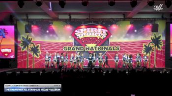 The California All Stars-Las Vegas - ILLUSION [2026 L4 Senior Coed - Medium Day 2] 2026 Spirit Sports Grand Nationals