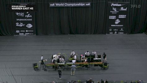 Warren East HS "Bowling Green KY" at 2026 WGI Percussion/Winds World Championships